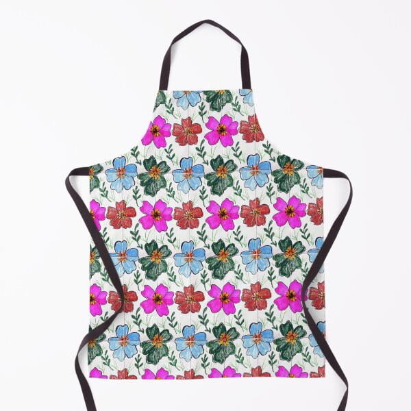 Item preview, Hand Drawn Colorful Floral Pattern designed and sold by designsbyAdira.