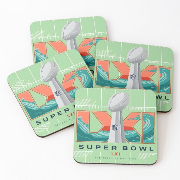 Item preview, Super Bowl LXI Minimalist Football Emblem designed and sold by Abeshinobi.
