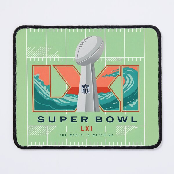 Item preview, Super Bowl LXI Minimalist Football Emblem designed and sold by Abeshinobi.