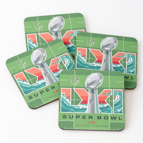 Item preview, Super Bowl LXI Minimalist Football Emblem designed and sold by Abeshinobi.