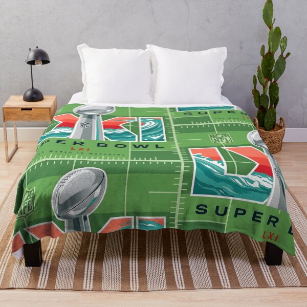 Aperçu de l'œuvre Emblème minimaliste de football du Super Bowl LXI créée et vendue par Abeshinobi.