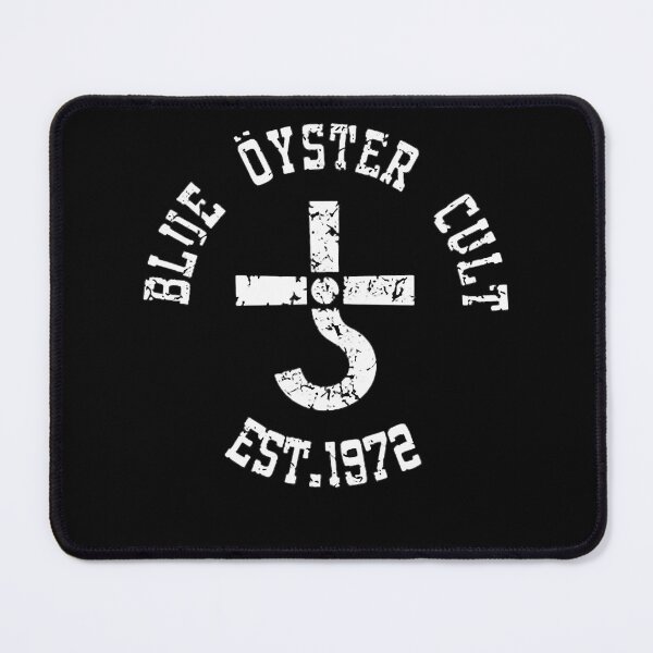 Item preview, Blue Oyster Cult Logo BOC White EST. 1972 Vintage designed and sold by GrinReaperGoods.