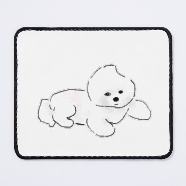 Item preview, Minimalist Bichon Frise Puppy designed and sold by raun.draw.