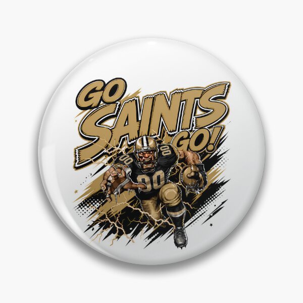 Item preview, Go Saints Go! New Orleans Saints Football Fan #0061 designed and sold by GLUVY-THEME.