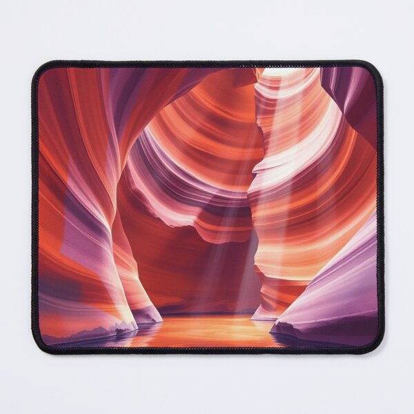 Item preview, Radiant Slot Canyon Light Beams Reflection designed and sold by EllDAV777.