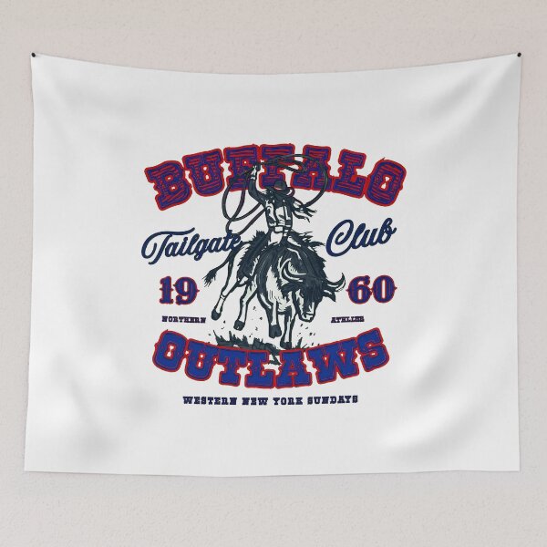 Item preview, Buffalo Tailgate Club Vintage Football Artwork designed and sold by LindaWash39353.