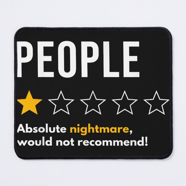 Item preview, People One Star Absolute Nlghtm4re Would Not Recommend designed and sold by pvu33620.