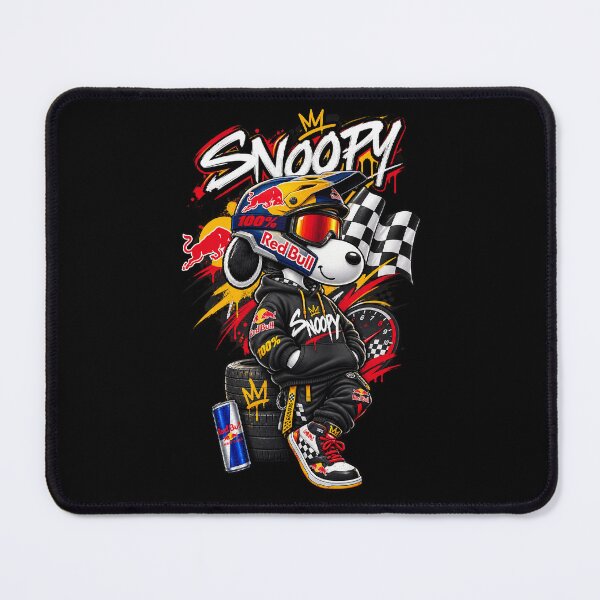 Item preview, Cars & Racing Streetwear Dog – Motorsport Graffiti, Racing Helmet & Checkered Flag designed and sold by Shakhbata-1.