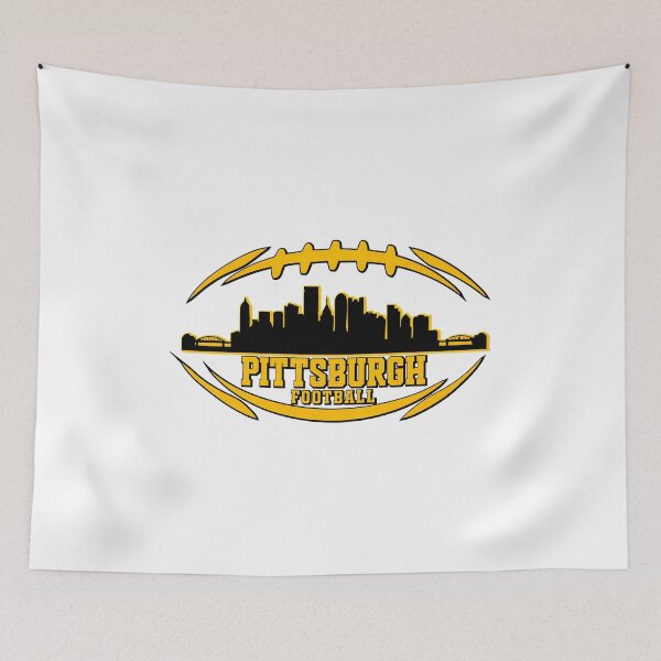 Item preview, Pittsburgh Football Skyline Retro Sports Emblem Design designed and sold by GregorySm18789.