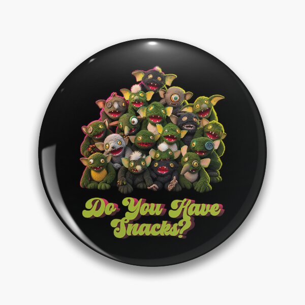 Item preview, Gremlin Chorus - Do You Have Snacks? Horror Meme designed and sold by GrinReaperGoods.