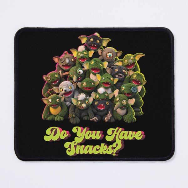 Item preview, Gremlin Chorus - Do You Have Snacks? Horror Meme designed and sold by GrinReaperGoods.