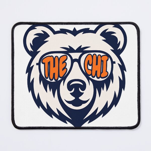 Item preview, Bold Bear Face Graphic With Retro Orange Glasses designed and sold by KellyJone76986.