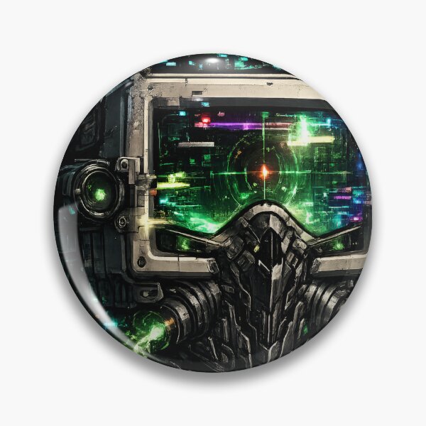 Item preview, Pixel Art Retro Computer Monitor with Glitch Art Error Code designed and sold by RiteshCenter .