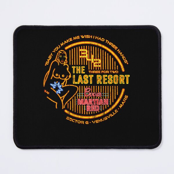 Item preview, Distressed Space Colony Tavern And Neon Beverage designed and sold by flowergoblin.