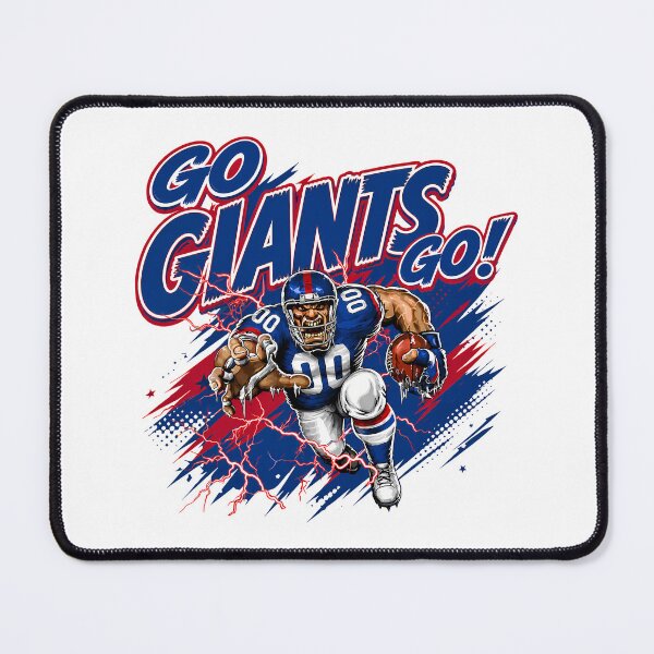 Item preview, Go Giants Go! New York Giants Football Fan #0062 designed and sold by GLUVY-THEME.