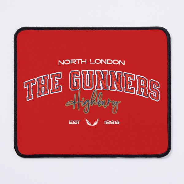 Item preview, North London Highbury Vintage Retro Soccer Football designed and sold by Red-since-1892.