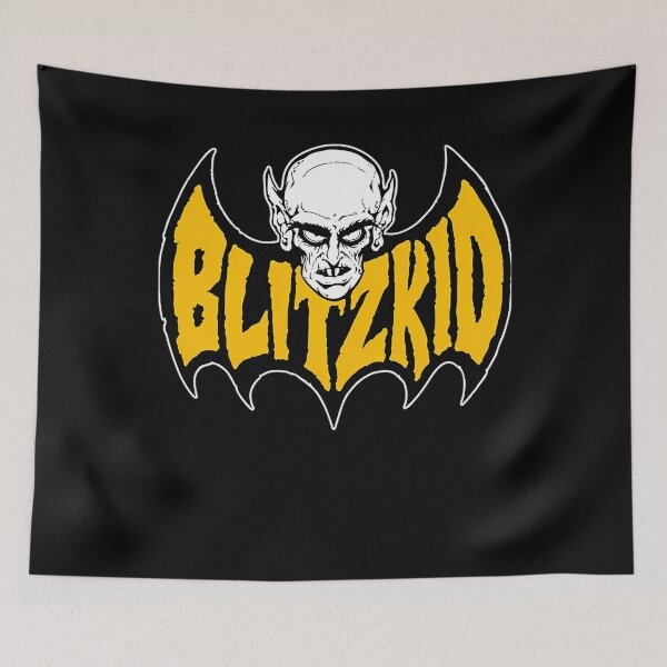 Item preview, Blitzkid Logo Band Horror  designed and sold by GrinReaperGoods.