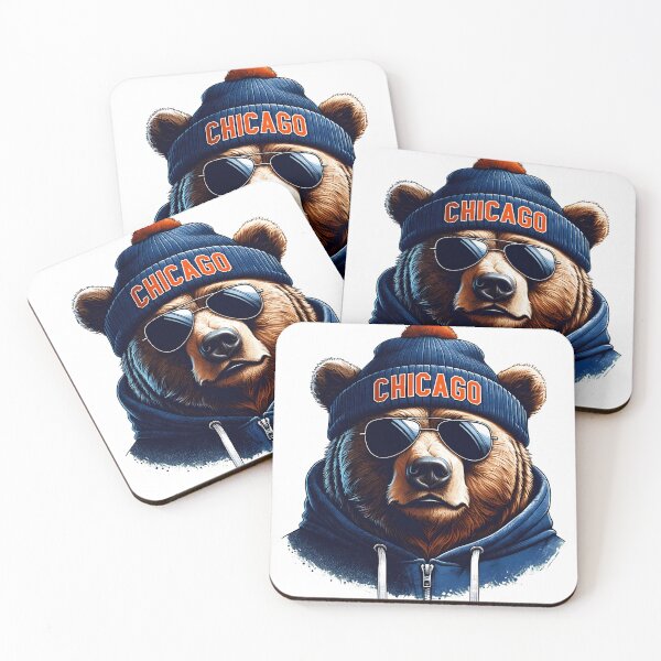Item preview, Cool Chicago Bear Winter Streetwear Graphic Design designed and sold by AlexReyes92810.