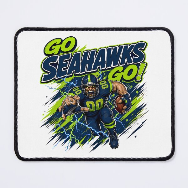 Item preview, Go Seahawks Go! Seattle Seahawks Football Fan #0064 designed and sold by GLUVY-THEME.