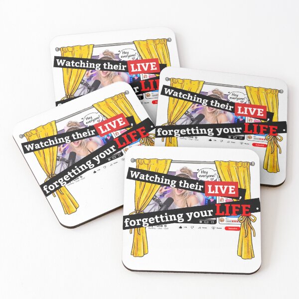 Item preview, Watching Their LIVE, Forgetting Your LIFE designed and sold by itotoiro design.