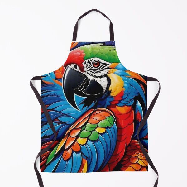 Item preview, Vibrant Scarlet Macaw Parrot Painting designed and sold by DKSH1234.