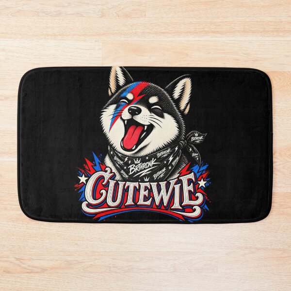 Item preview, CUTEWIE Shiba Inu Ziggy Stardust - Shiba Dog Bowie Rock Poster designed and sold by BRTHRCNK01.