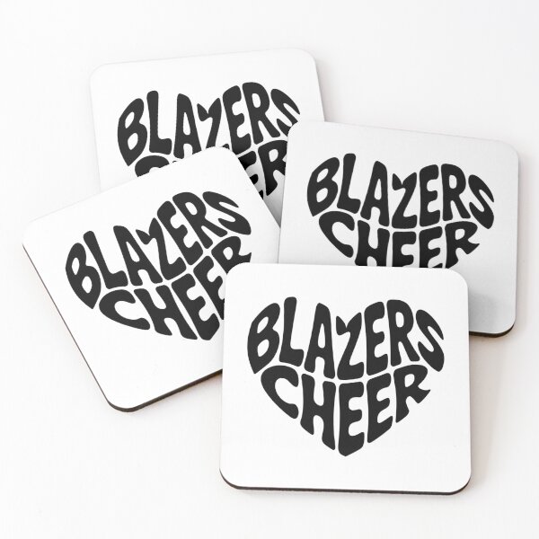 Item preview, Blazers Cheer Heart Groovy Typography designed and sold by nova-bloom.