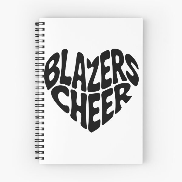 Item preview, Blazers Cheer Heart Groovy Typography designed and sold by nova-bloom.
