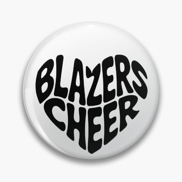 Item preview, Blazers Cheer Heart Groovy Typography designed and sold by nova-bloom.