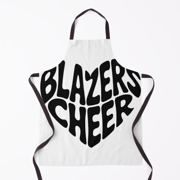 Item preview, Blazers Cheer Heart Groovy Typography designed and sold by nova-bloom.