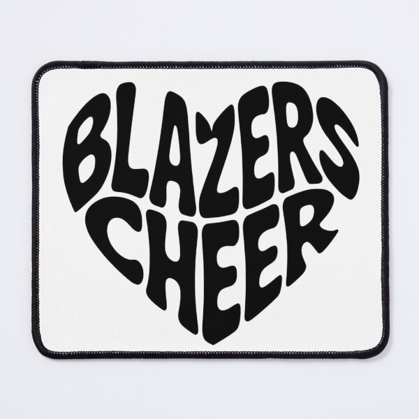 Item preview, Blazers Cheer Heart Groovy Typography designed and sold by nova-bloom.
