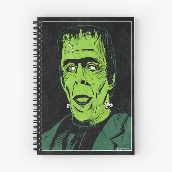 Item preview, HERMAN MUNSTER - The Munsters (Bichrome) designed and sold by FamousWeirdosRB.