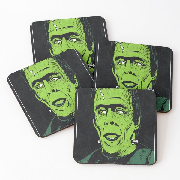 Item preview, HERMAN MUNSTER - The Munsters (Bichrome) designed and sold by FamousWeirdosRB.