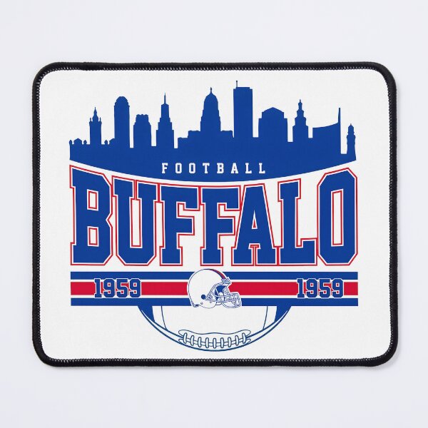 Item preview, Vintage Buffalo Football City Skyline Sports Design designed and sold by RichardHe24537.
