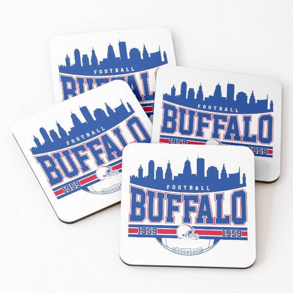 Item preview, Vintage Buffalo Football City Skyline Sports Design designed and sold by RichardHe24537.