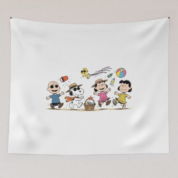 Item preview, Peanuts Beach Fun Charlie Brown Snoopy Summer designed and sold by cesrahotdemo.