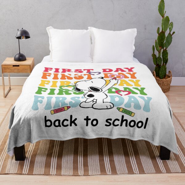 Item preview, Snoopy First Day of School Hearts designed and sold by cesrahotdemo.