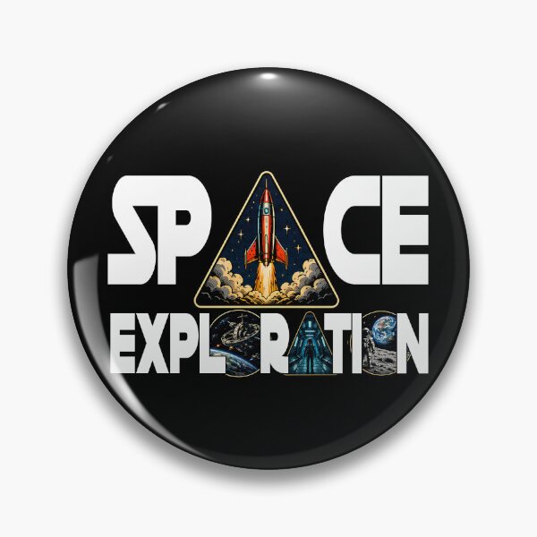 Item preview, Space Exploration Rocket Launch Astronaut Space Station designed and sold by Jt41.