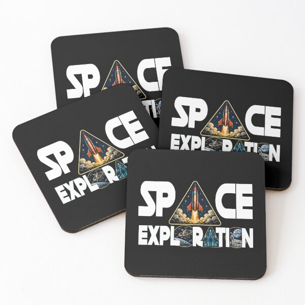 Item preview, Space Exploration Rocket Launch Astronaut Space Station designed and sold by Jt41.