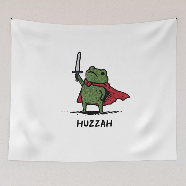 Item preview, Huzzah Frog designed and sold by whitebethany73.