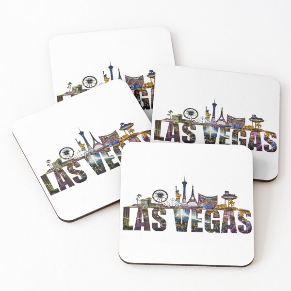 Item preview, Las Vegas Skyline Night City Travel Silhouette Design designed and sold by MichelleC90932.