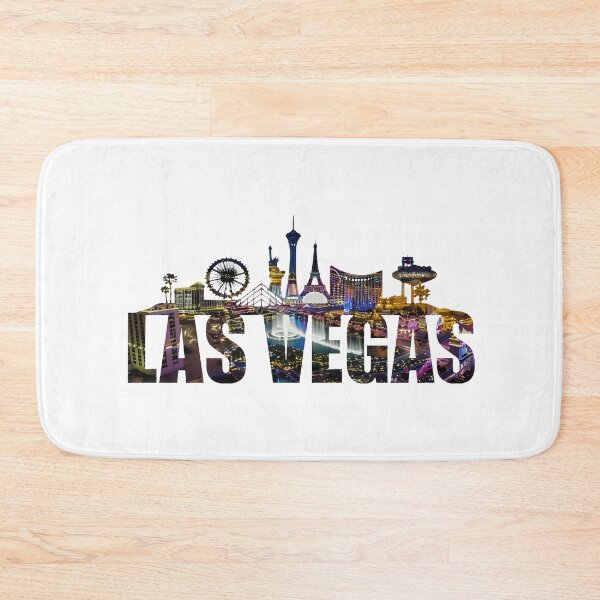 Item preview, Las Vegas Skyline Night City Travel Silhouette Design designed and sold by MichelleC90932.