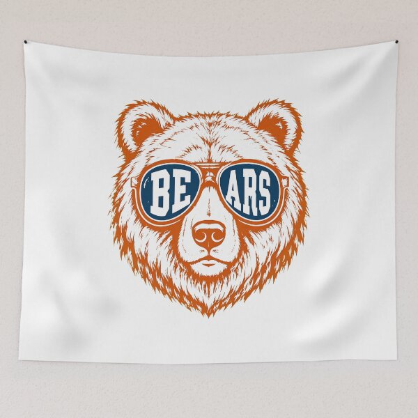 Item preview, Chicago Bear Vintage Animal Football Fan Artwork designed and sold by Christoph87495.