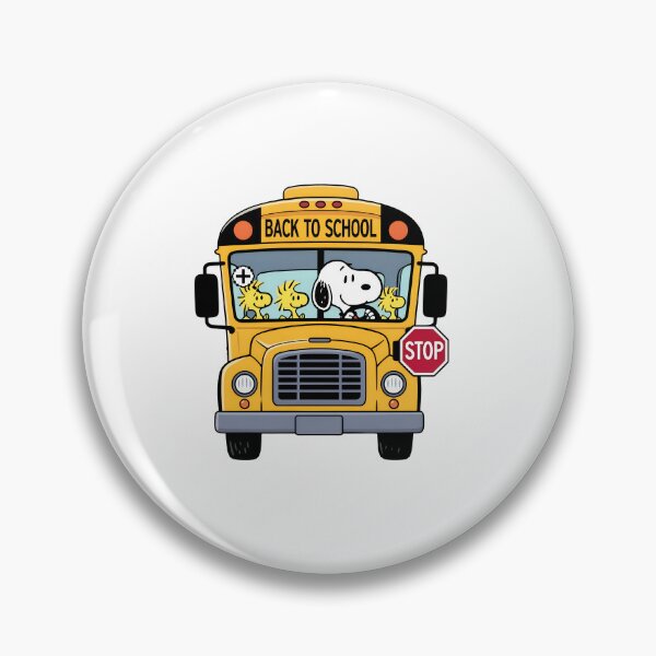 Item preview, Snoopy Woodstock School Bus Peanuts Driver designed and sold by cesrahotdemo.