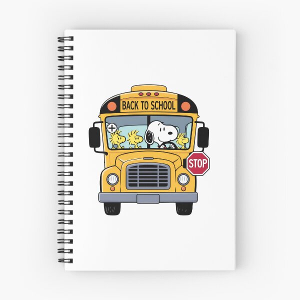 Item preview, Snoopy Woodstock School Bus Peanuts Driver designed and sold by cesrahotdemo.