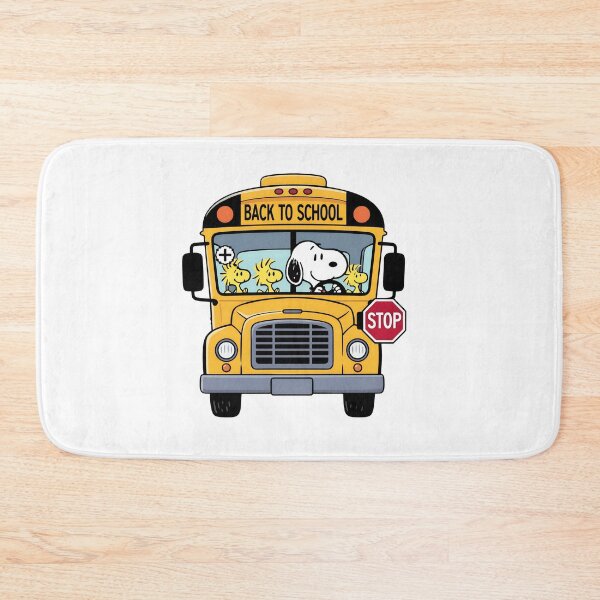 Item preview, Snoopy Woodstock School Bus Peanuts Driver designed and sold by cesrahotdemo.