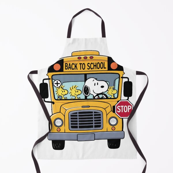 Item preview, Snoopy Woodstock School Bus Peanuts Driver designed and sold by cesrahotdemo.