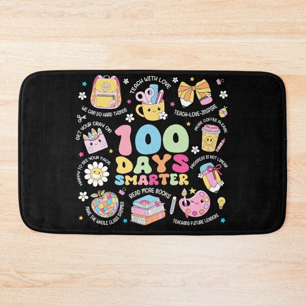 Item preview, 100 Days Smarter Cute Teacher School Celebration designed and sold by varin-studio.
