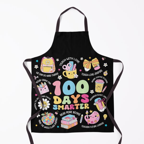 Item preview, 100 Days Smarter Cute Teacher School Celebration designed and sold by varin-studio.