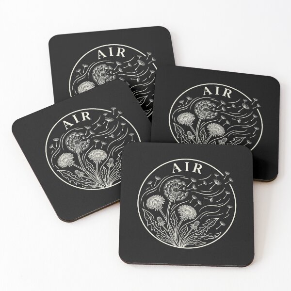 Item preview, Air Element Dandelion Botanical Emblem T-Shirt designed and sold by KreatoLab.